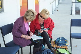 The excitement was to much for some.