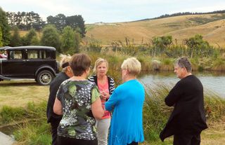 The girl's catching up.