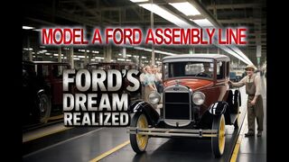 The Ford Model A assembly line Video.